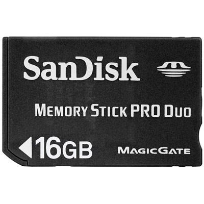 Карта пам'яті 16Gb MS Pro Duo SanDisk (SDMSPD-016G-B35) - зображення 1