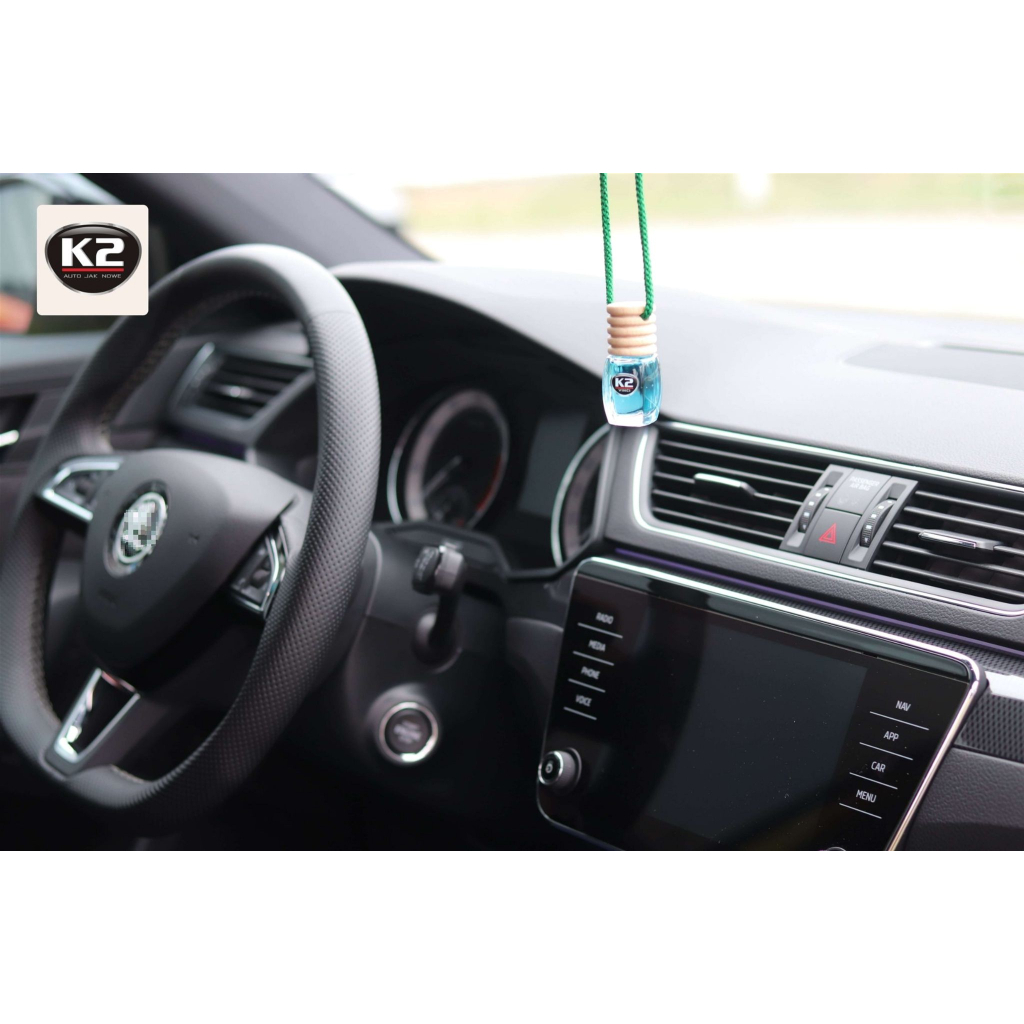 Ароматизатор для автомобіля K2 VINCI VENTO GREEN TEA 8ML (V452) - зображення 5