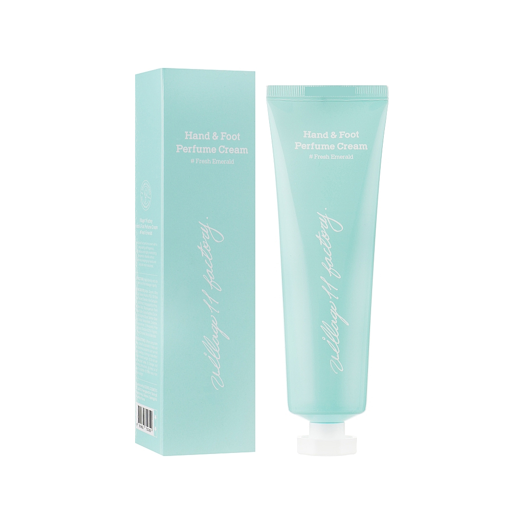 Крем для рук Village 11 Factory Hand & Foot Perfume Cream Fresh Emerald Смарагд 100 мл (8809663750749) - зображення 1