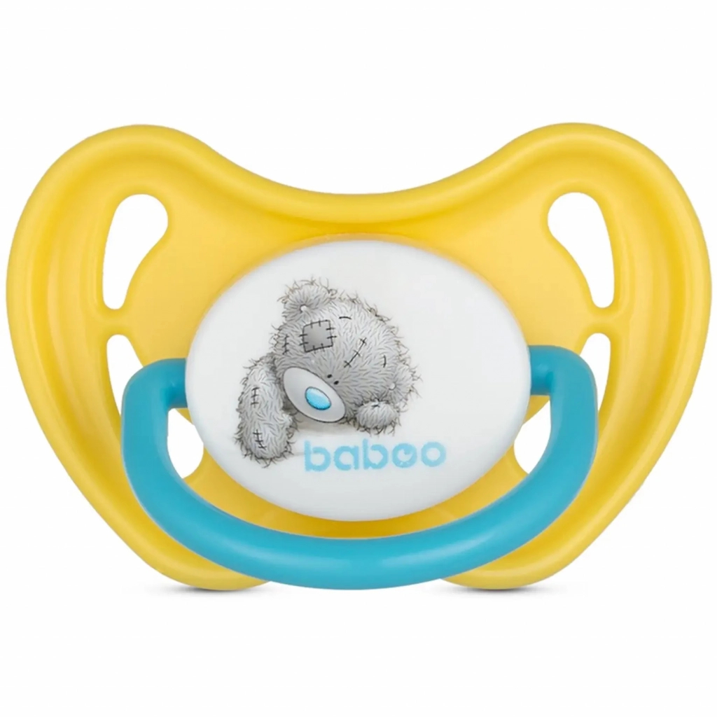 Пустушка Baboo Me To You 6+ міс. жовта (90410) - зображення 1