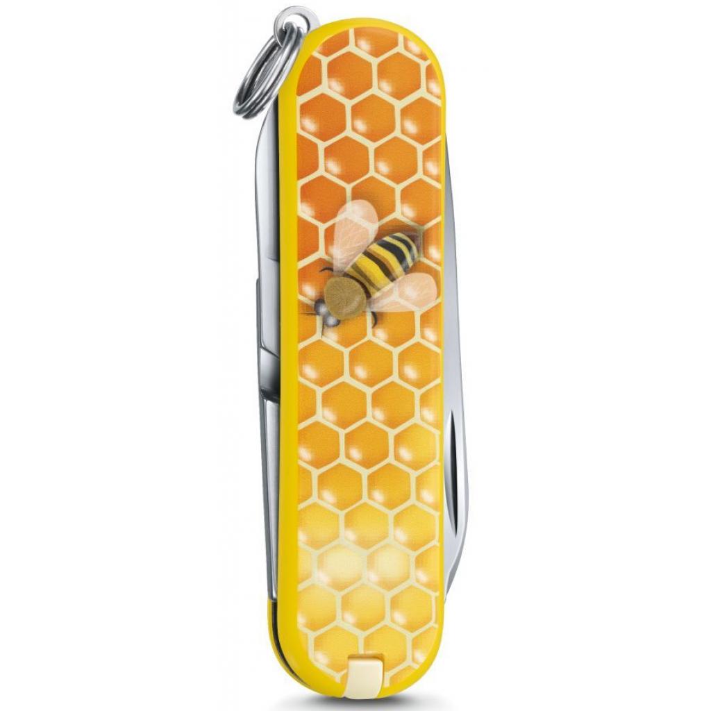 Ніж Victorinox Сlassic "Honey Bee" (0.6223.L1702) - зображення 3