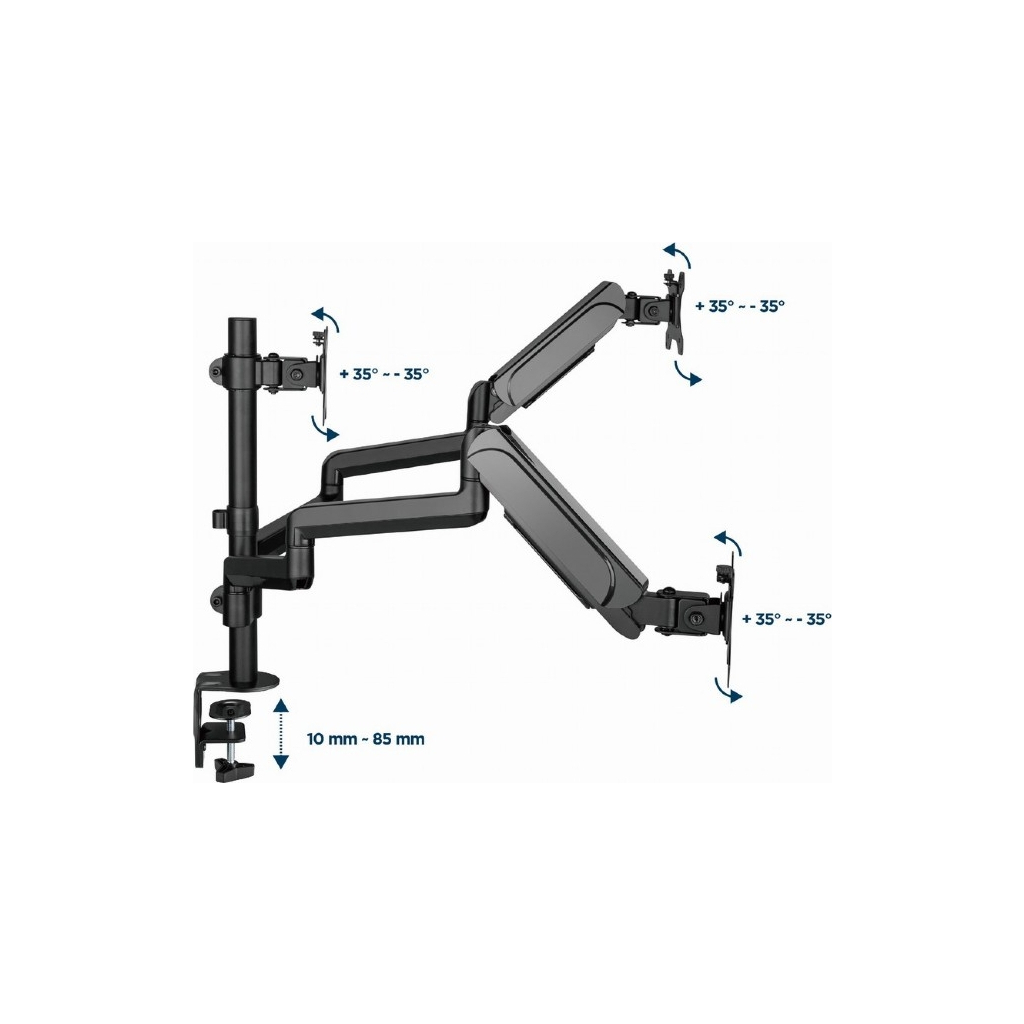 Кронштейн Gembird MA-DA3-01 - зображення 10