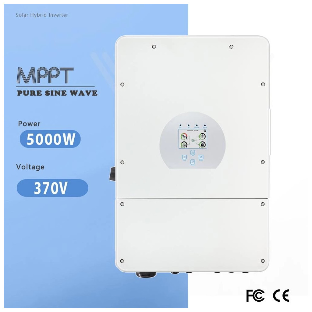 Сонячний інвертор Deye SUN-5K-SG03LP1-EU WiFi (SUN-5K-SG03LP1-EU) - изображение 7