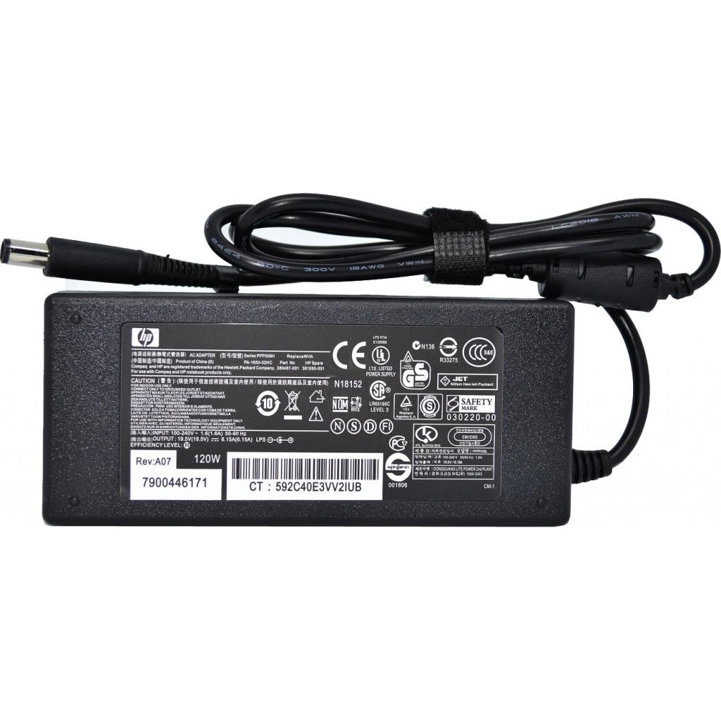 Блок живлення до ноутбуку Drobak HP 120W 19.5V 6.15A разъем 7.4*5.0 (140965) - зображення 1