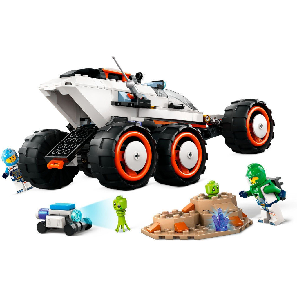 Конструктор LEGO City Космічний дослідницький всюдихід й інопланетне життя 311 деталей (60431) - зображення 3