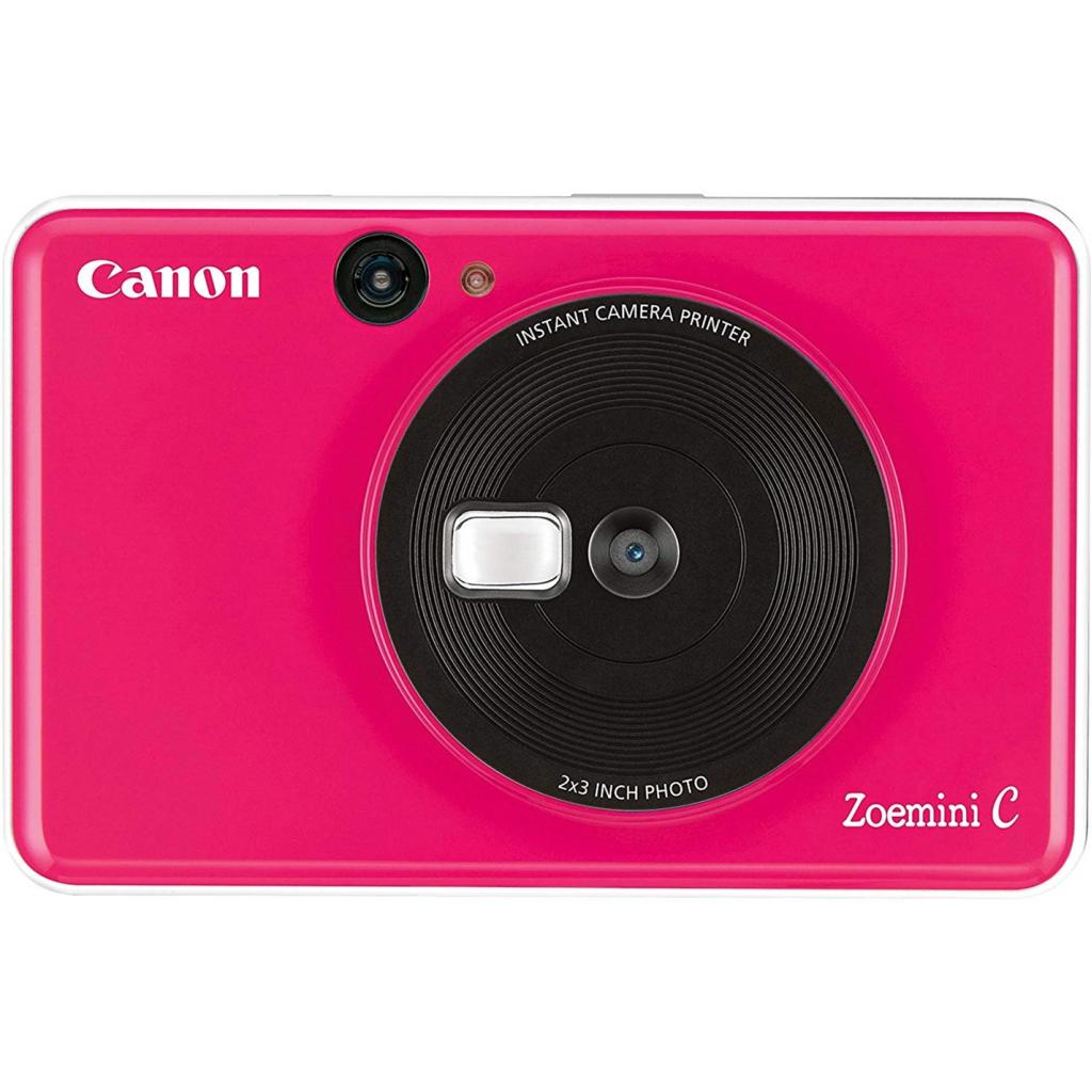 Камера миттєвого друку Canon ZOEMINI C CV123 Bubble Gum Pink + 30 Zink PhotoPaper (3884C035) - зображення 1