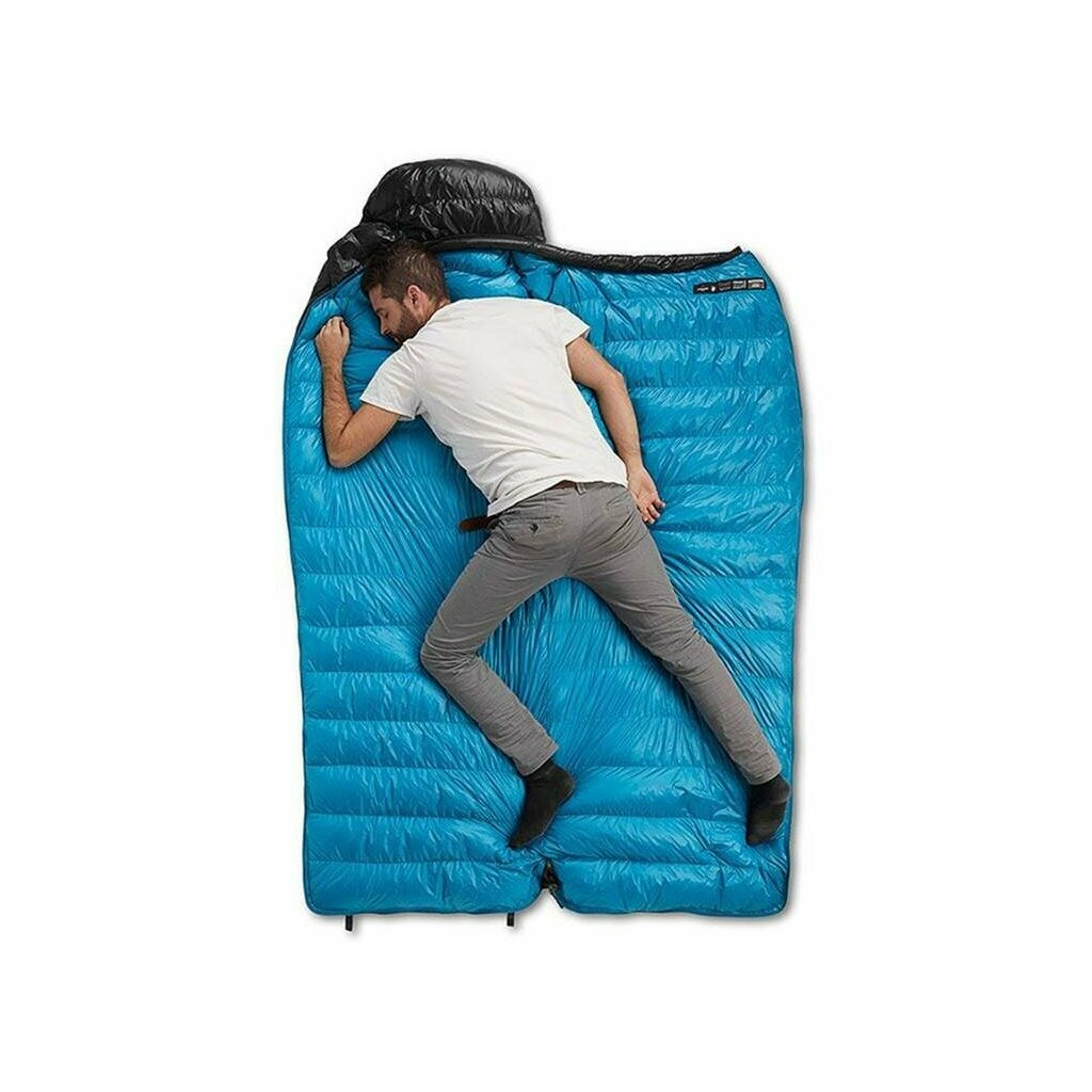 Спальний мішок Naturehike CWZ400 NH19W400-Z 550FP 90 Goose Down Black (6927595765371) - зображення 4