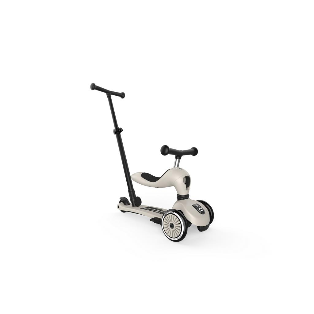 Самокат Scoot&Ride Highwaykick-1 Push and Go світло-сірий (SR-240527-ASH) - зображення 3