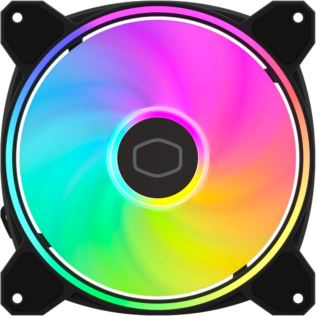 Кулер до корпусу CoolerMaster MasterFan MF140 HALO (MFL-B4DN-16NP2-R2) - зображення 2