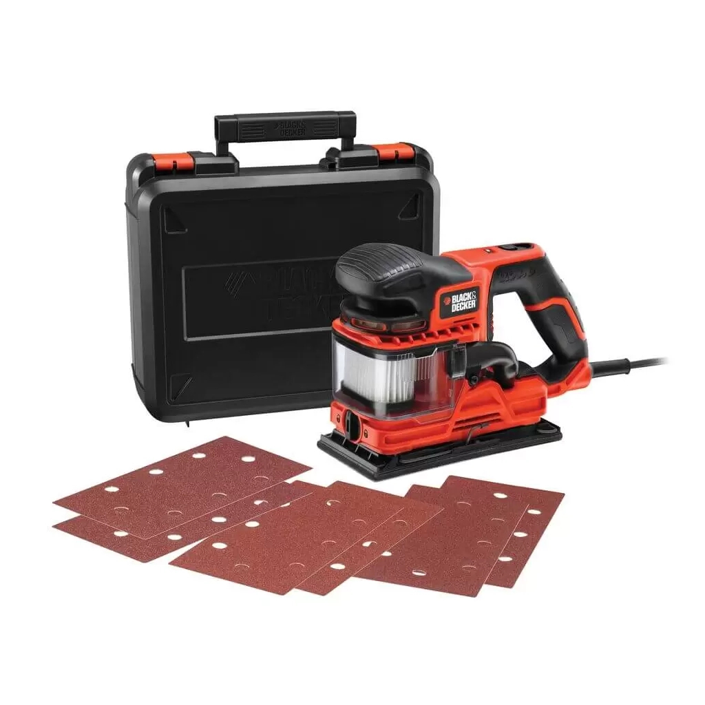 Шліфувальна машина Black&Decker DuoSand, 270 Вт, 5000-13000 об/хв (KA330E) - зображення 3