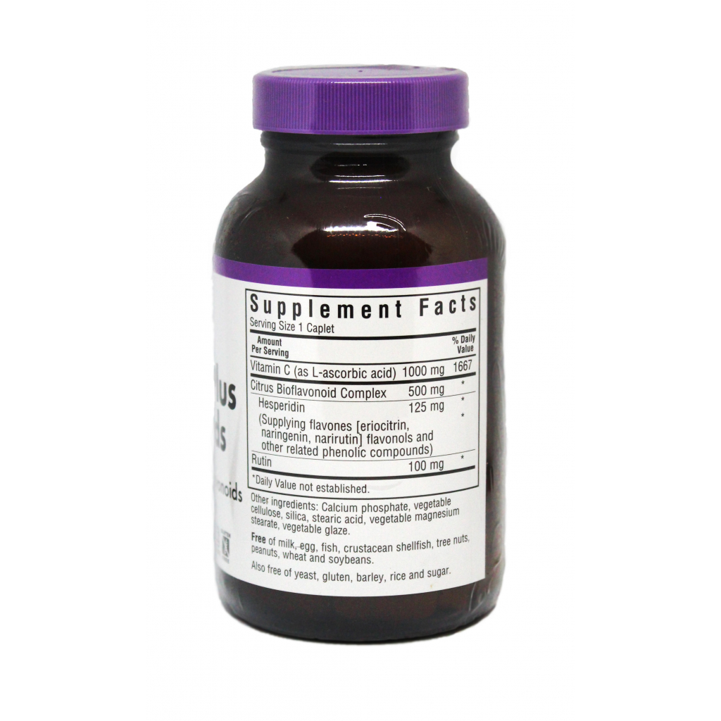 Вітамін Bluebonnet Nutrition С-1000 + Біофлавоноїди, 90 капсул (BLB0528) - зображення 2