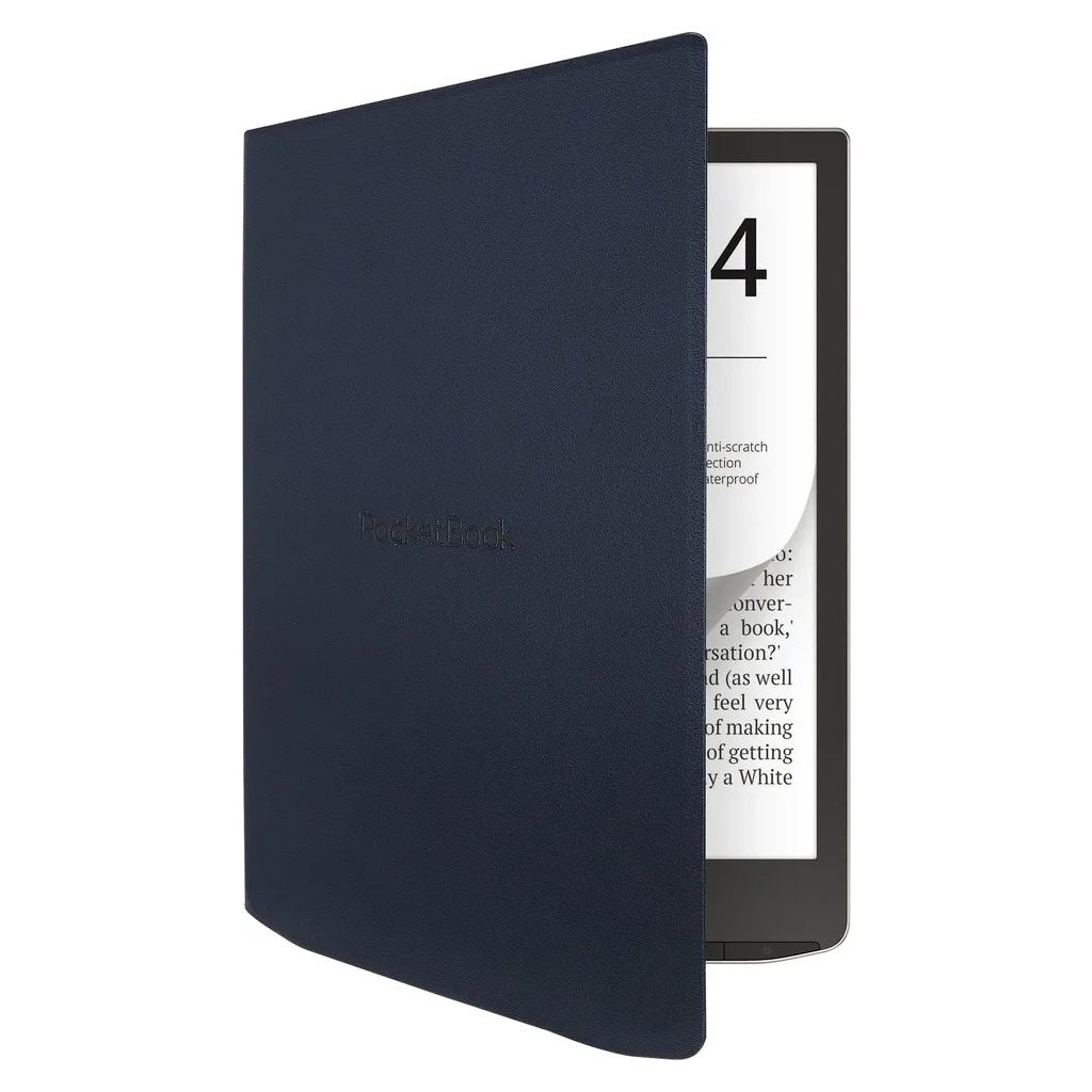 Чохол до електронної книги Pocketbook 743 Charge cover blue (N-QI-PU-743G-NB-WW) - зображення 5