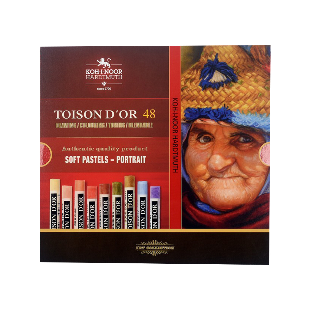 Пастель Koh-i-Noor T.D'or Portrait 48 шт (8516048008KS) - зображення 1