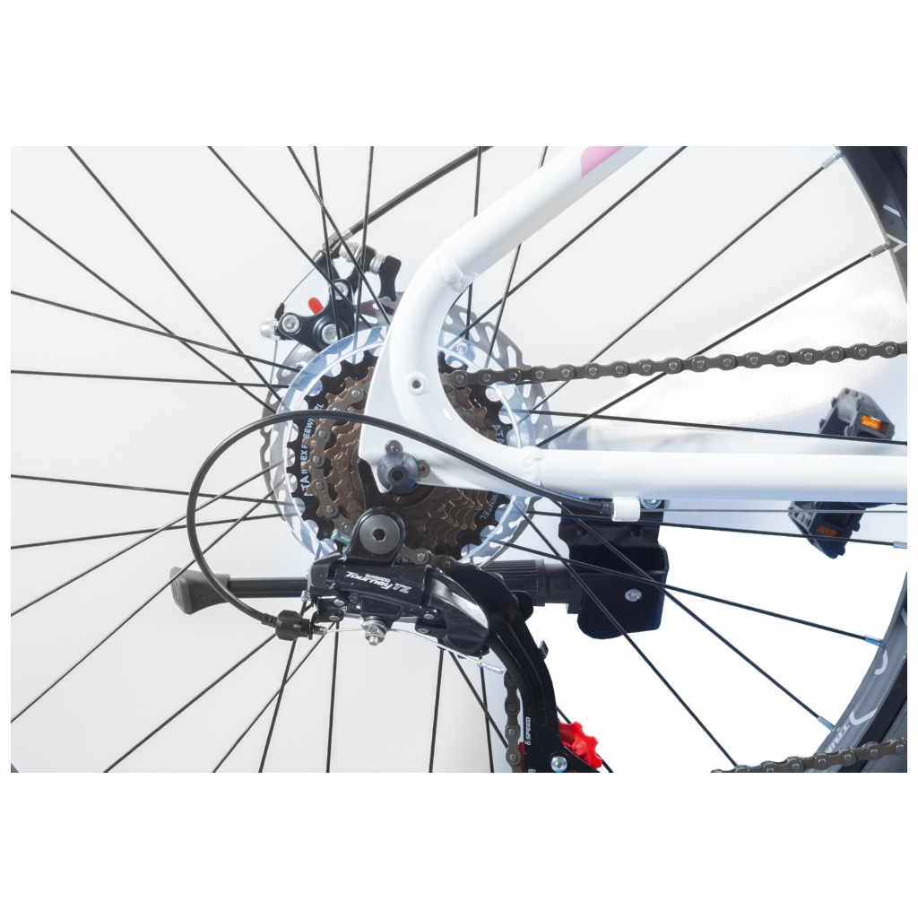 Велосипед Trinx N106 Nana 26" рама-15.5" Matt-Black-Pink-Grey (N106.MBPG) - зображення 3