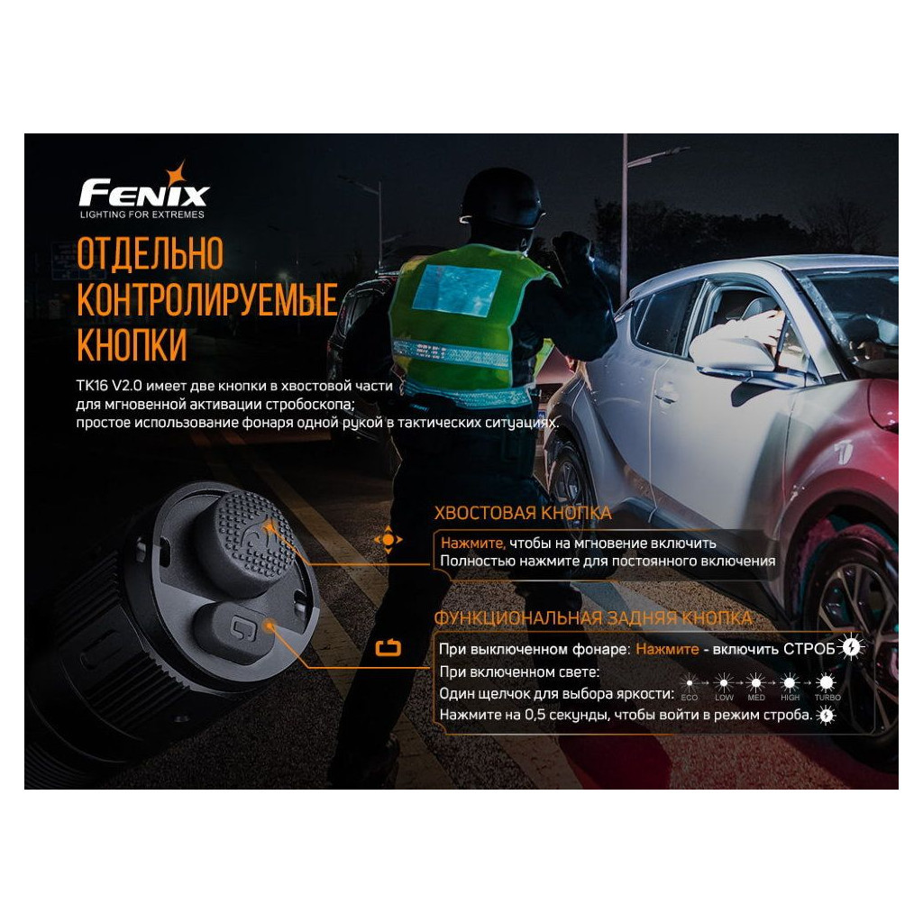 Ліхтар Fenix TK16 V2.0 Green (TK16V20TGR) - зображення 6