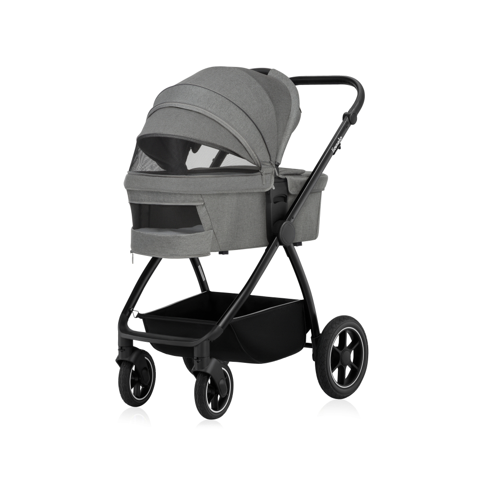 Коляска Lionelo 3 в 1 MERIL 3IN1 GREY STONE (LO-MERIL 3IN1 GREY STONE) - зображення 11
