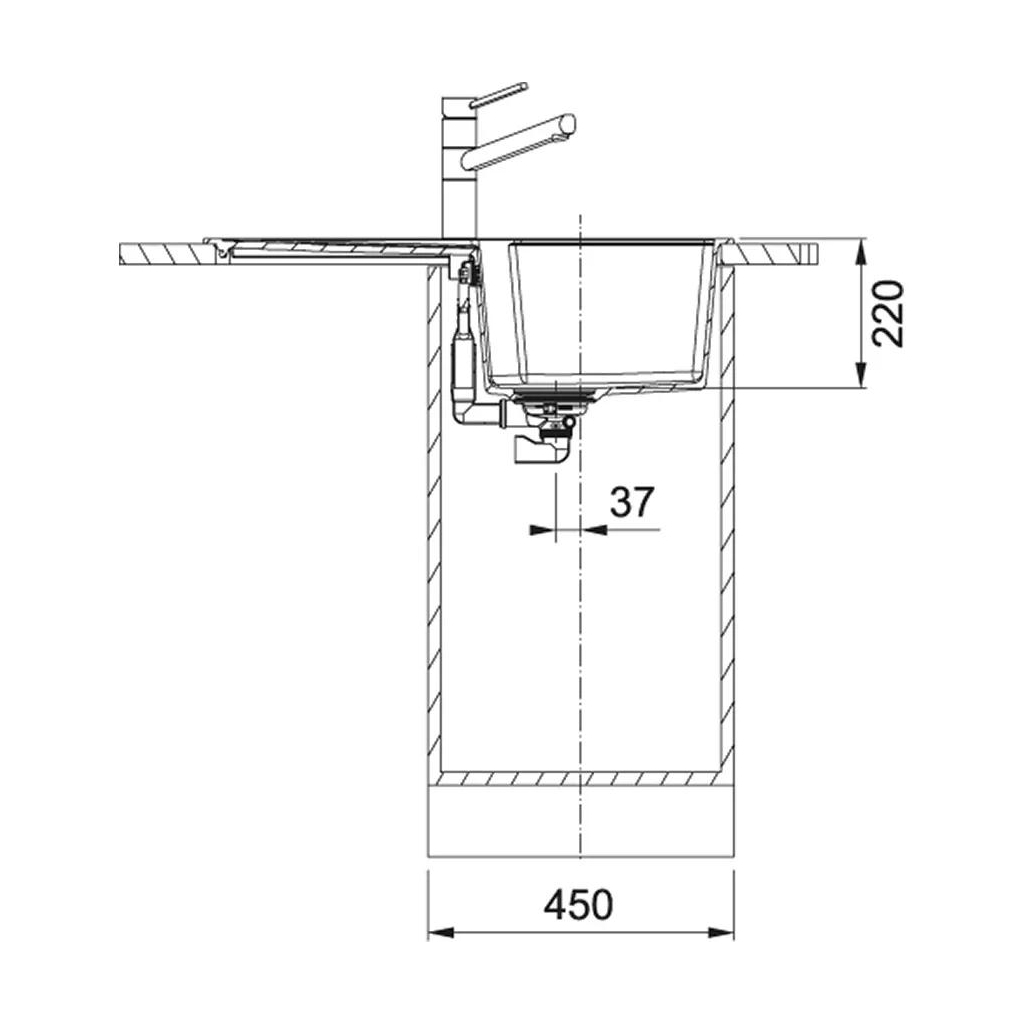 Мийка кухонна Franke 114.0701.805 - зображення 3