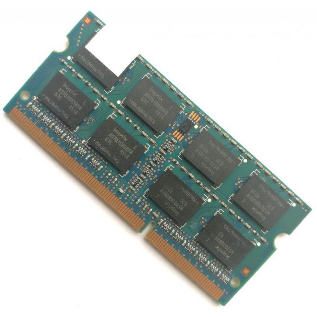Модуль пам'яті для ноутбука SoDIMM DDR3 2GB 1066 MHz Hynix (HMT125S6BFR8C-G7) - зображення 4