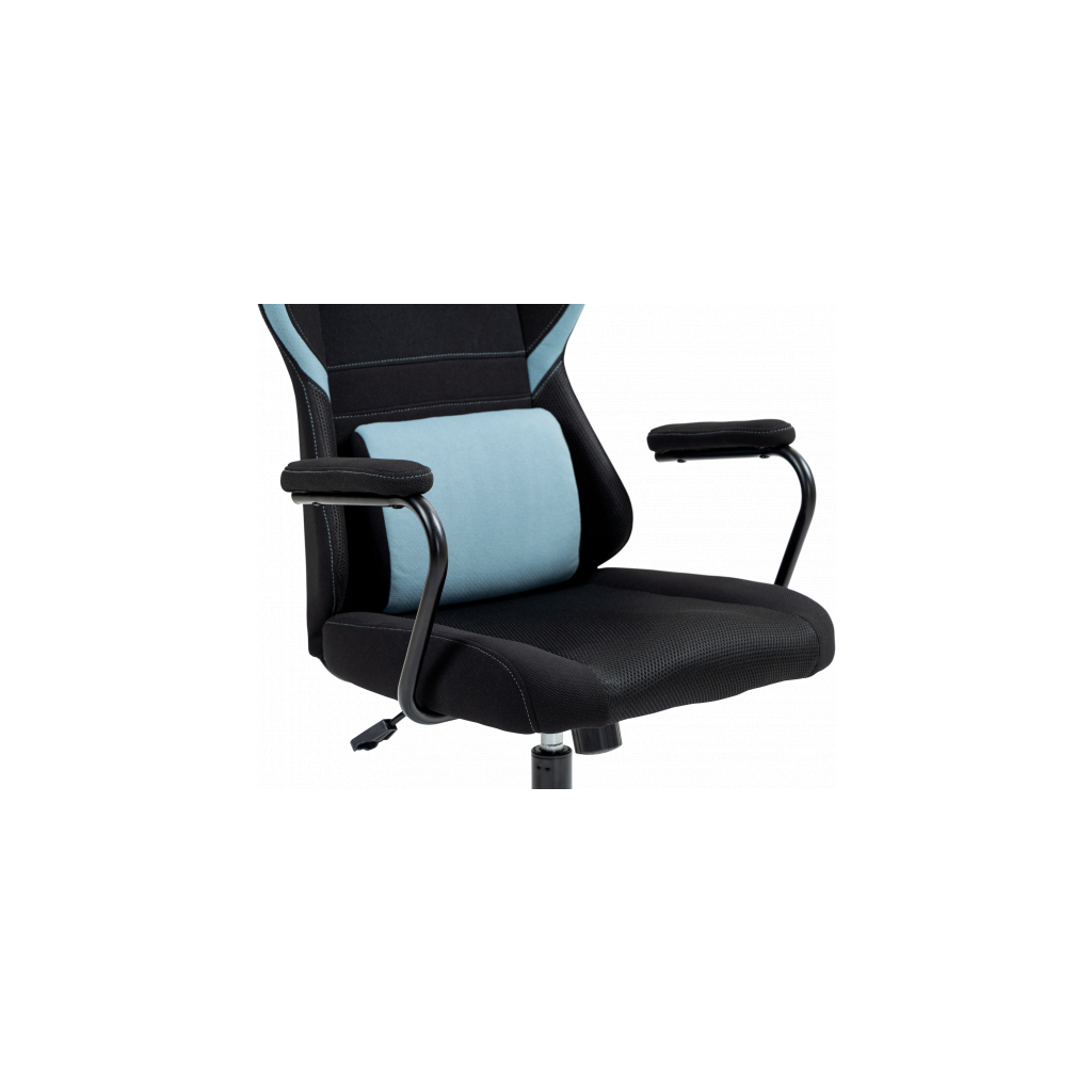 Крісло ігрове GT Racer X-2322 Black/Blue (X-2322 Fabric Black/Blue) - зображення 5