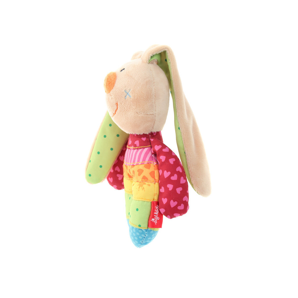 М'яка іграшка Sigikid Кролик із брязкальцем 15 см (40578SK) - зображення 13