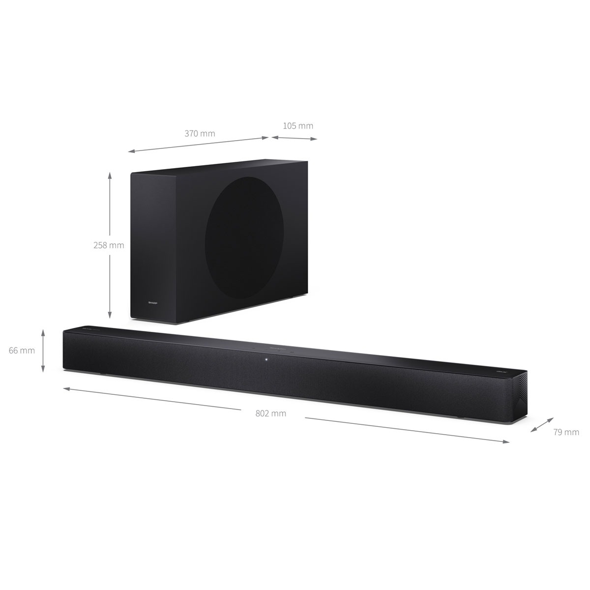 Саундбар Sharp HT-SBW310 - зображення 8