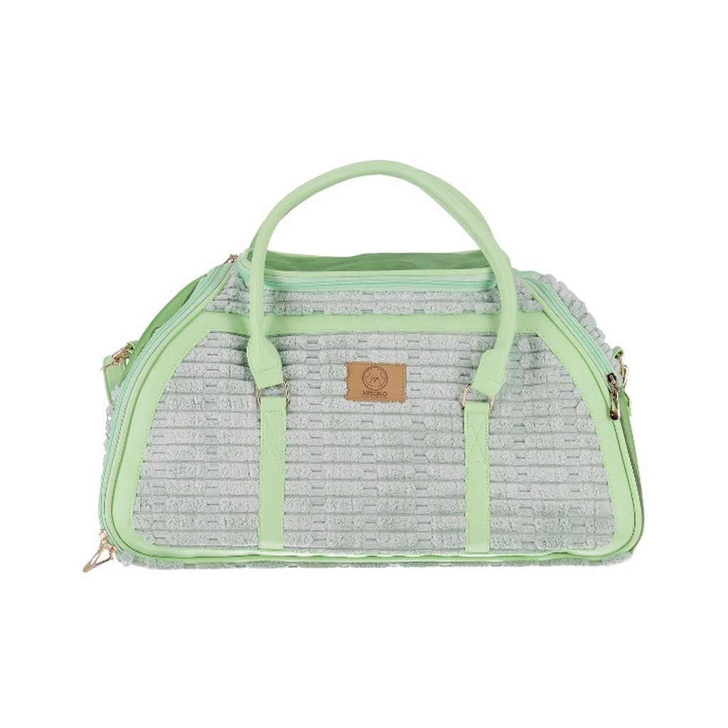 Переноска для тварин MISOKO&CO 51.5x25.5x27 см зелена (YIWUMSK70160) - изображение 1