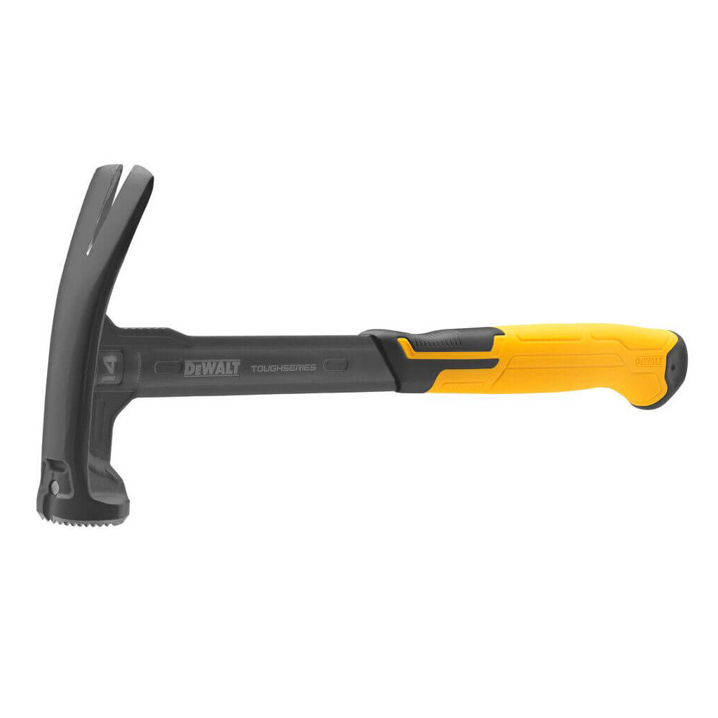 Молоток DeWALT RIP-CLAW, суцільнометалевий, 397 г, з прямим цвяхом. (DWHT51138-0) - изображение 2