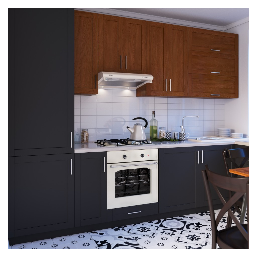 Витяжка кухонна Eleyus BONA ІІ LED SMD 60 BG - зображення 9