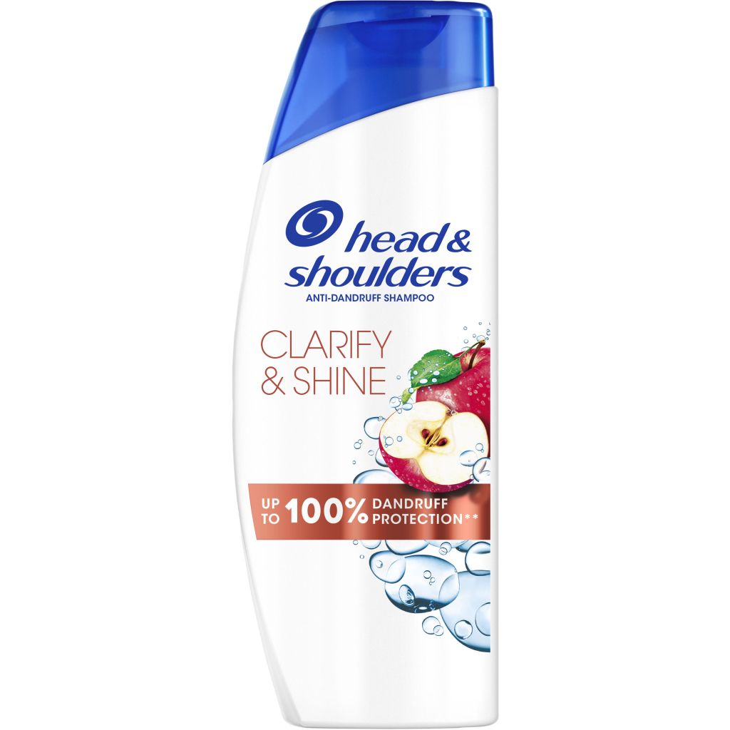 Шампунь Head & Shoulders Clarify & Shine Проти лупи Очищення та блиск 400 мл (8700216658461) - зображення 1