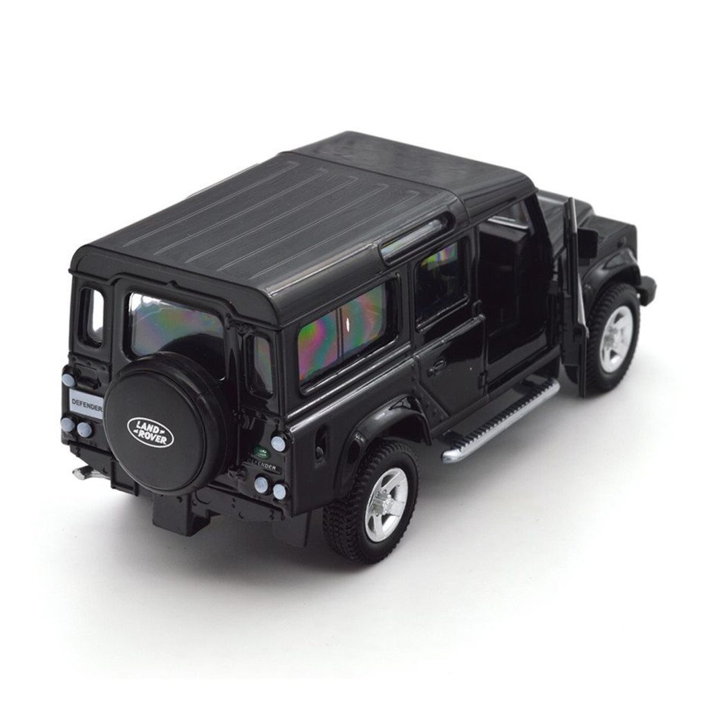 Машина TechnoDrive Land Rover Defender 110 чорний (250341U) - зображення 10
