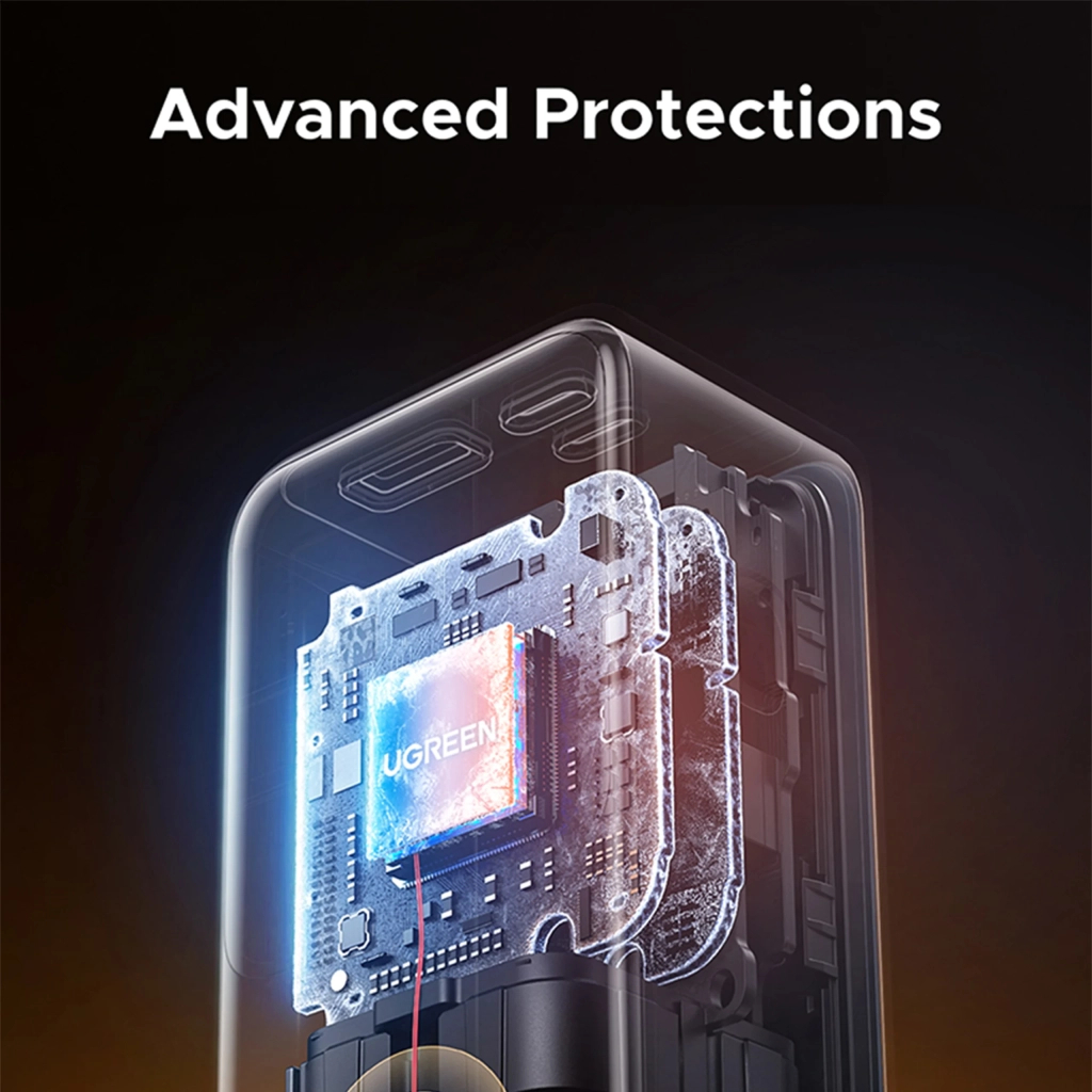 Батарея універсальна Ugreen 20000mAh 165W with Retractable Cable (PB726 55987B) - зображення 12