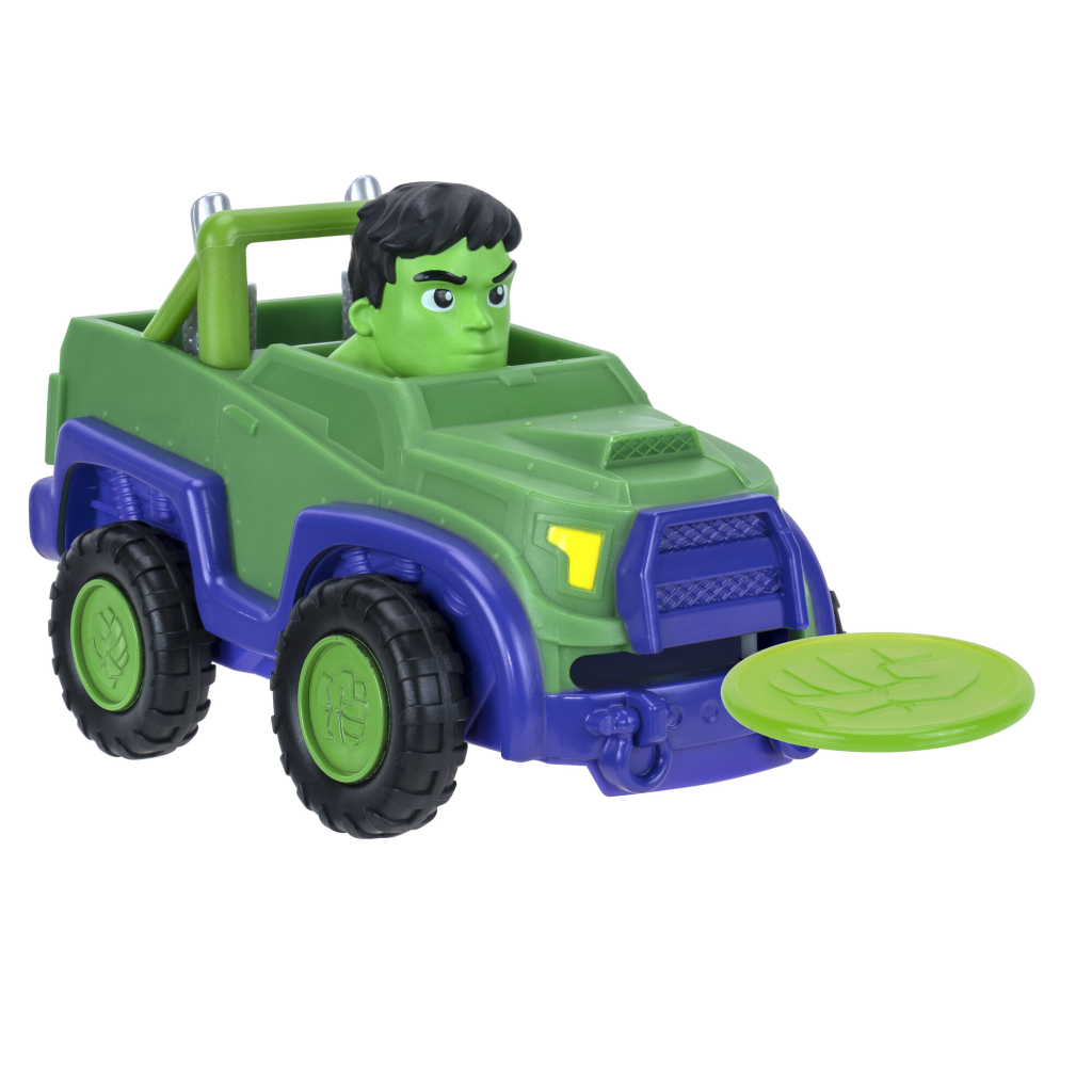 Машина Spidey Little Vehicle Disc Dashers Hulk W1 Халк (SNF0012) - зображення 4