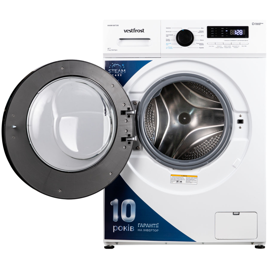 Пральна машина Vestfrost MWM 106 T3IS - зображення 3