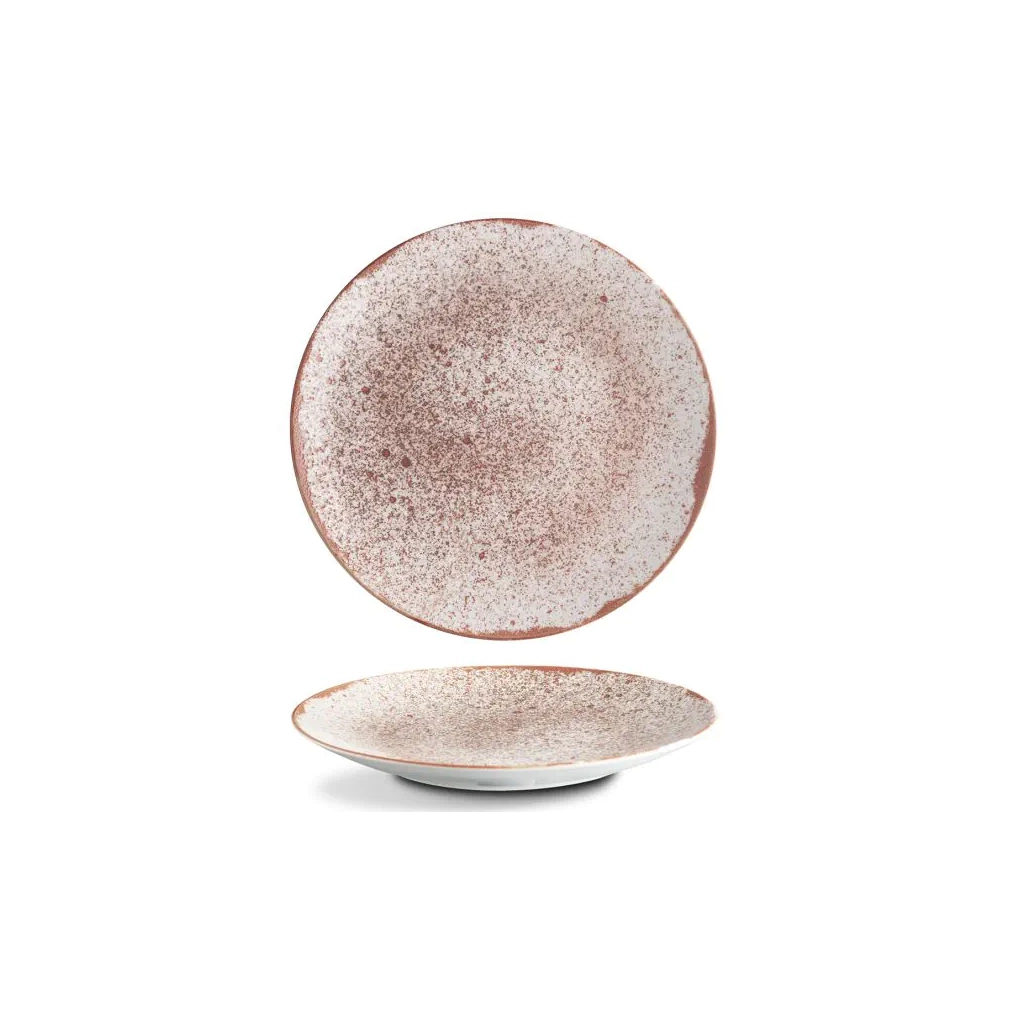 Тарілка G.Benedikt Isabelle Rustic кругла 27 см Sienna (ISC2127-K0026) - зображення 1