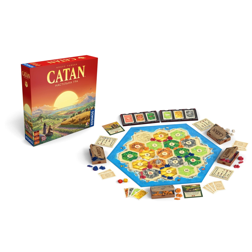 Настільна гра Rozum Catan (укр.) (R100UA) - зображення 2