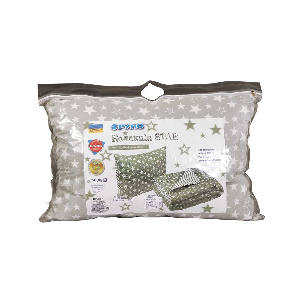 Подушка Руно Силіконова Star 50х70 см (310.52Star) - зображення 8