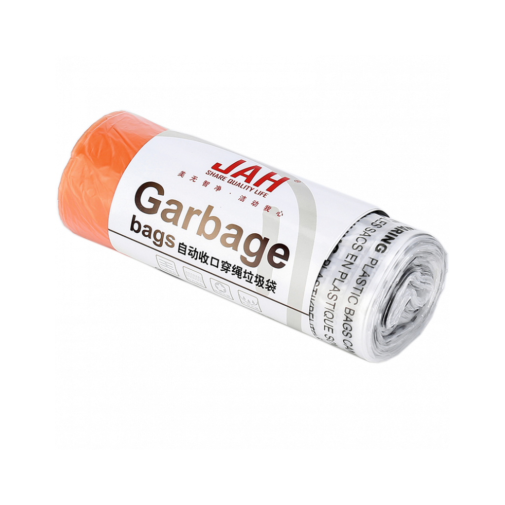 Пакети для сміття JAH для відер до 15 л (45х50 см) із затяжками 20 шт. (6303) - зображення 1