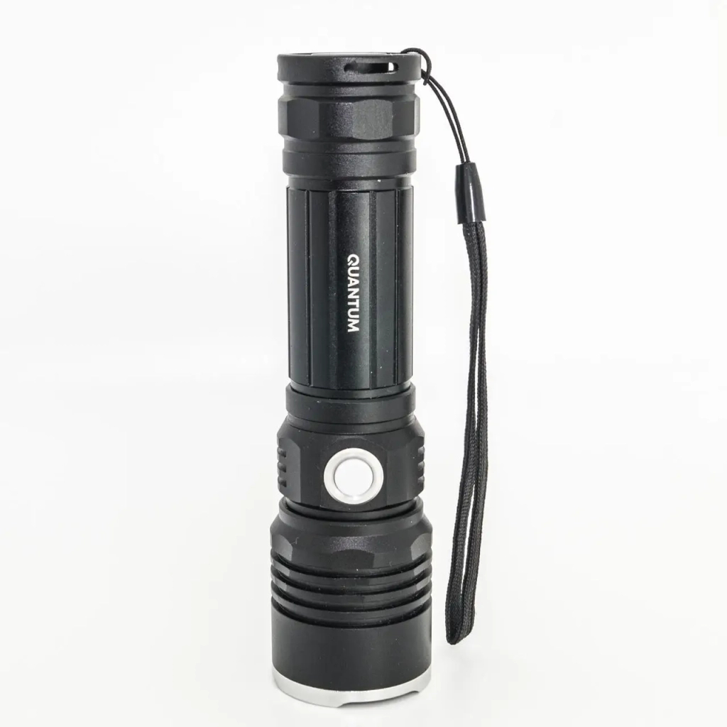 Ліхтар Quantum Solid-M 10W LED з USB + Li-ion18650/2600mAh box (QM-FL1020-18650/2600-CB) - зображення 6