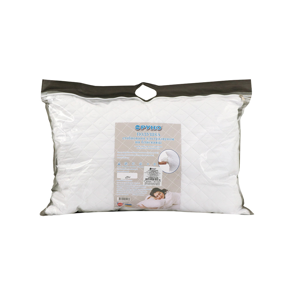 Подушка Руно Силиконовая на молнии Ромб 50х70 см (310.52УМ_ромб) - зображення 6