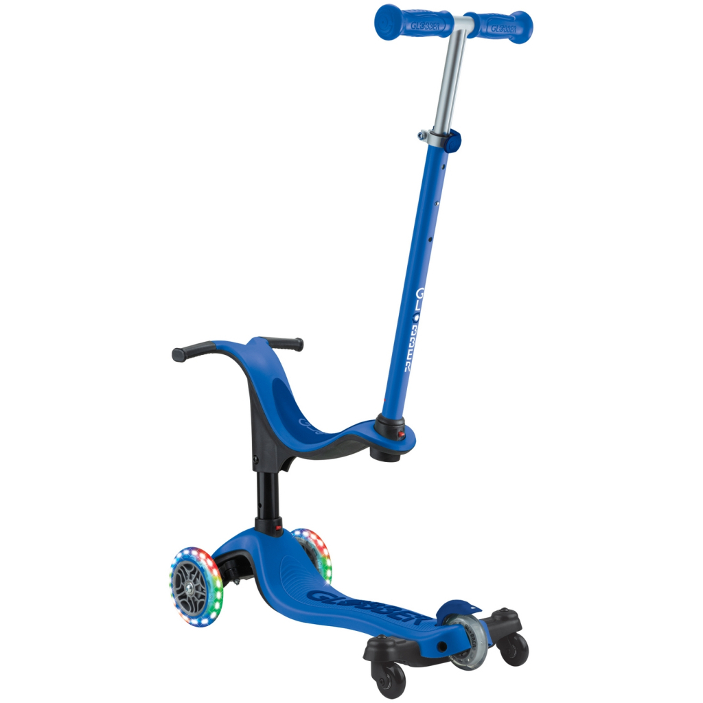 Самокат Globber Go Up Sporty 360 колеса з підсвіткою Синій (456-600) - изображение 2