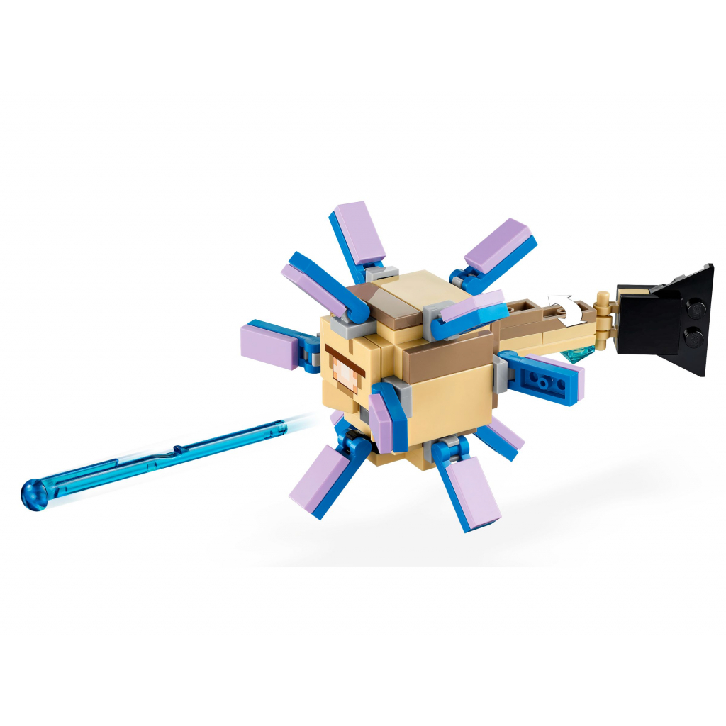 Конструктор LEGO Minecraft Битва зі стражем 255 деталей (21180) - зображення 3