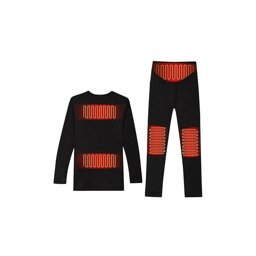 Термобілизна з підігрівом 2E eFiber for Men Black XXL (2E-HUEFMXXL-BK) - зображення 2