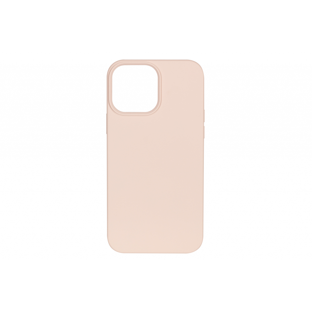 Чохол до мобільного телефона 2E Basic Apple iPhone 13 Pro Max , Liquid Silicone, Sand Pink (2E-IPH-13PRM-OCLS-RP) - зображення 1