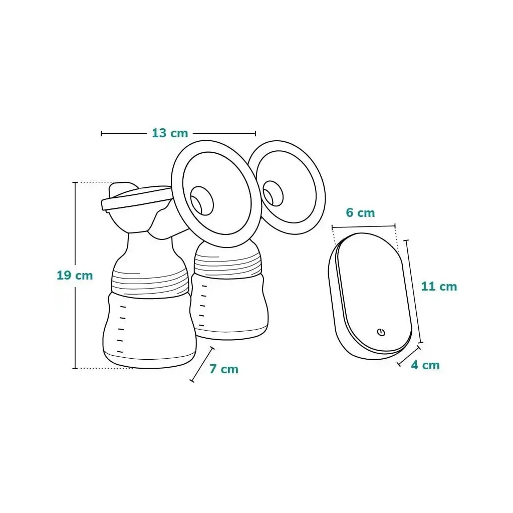 Молоковідсмоктувач Lionelo електричний Twee Go (LO-TWEE GO) - зображення 11