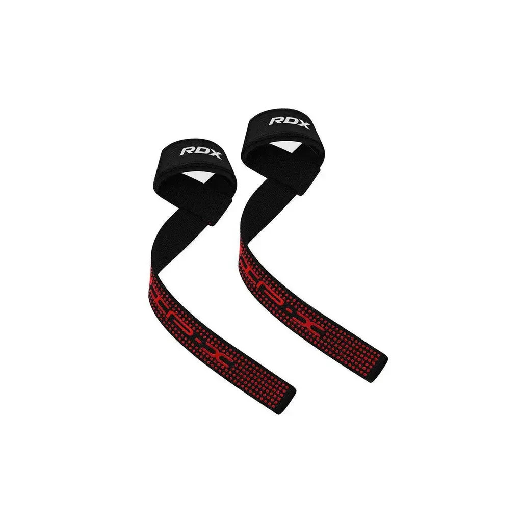 Кистьові лямки RDX S4 Gym Cotton Gel Straps Blue Plus (WAC-S4U+) - зображення 2