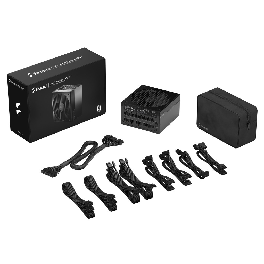 Блок живлення Fractal Design 660W Ion + 2 Platinum (FD-P-IA2P-660-EU) - зображення 12