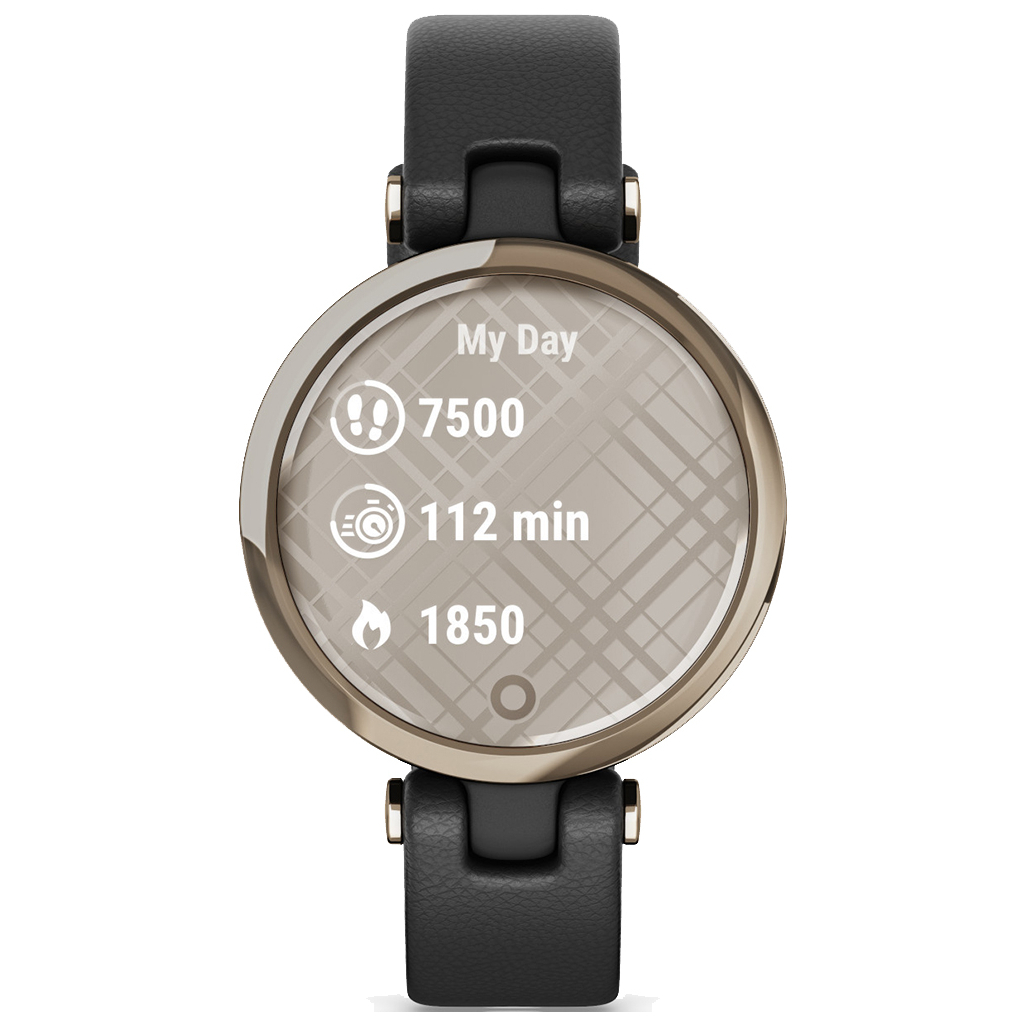 Смарт-годинник Garmin Lily, CreamGold, Black, Leather (010-02384-B1) - зображення 7