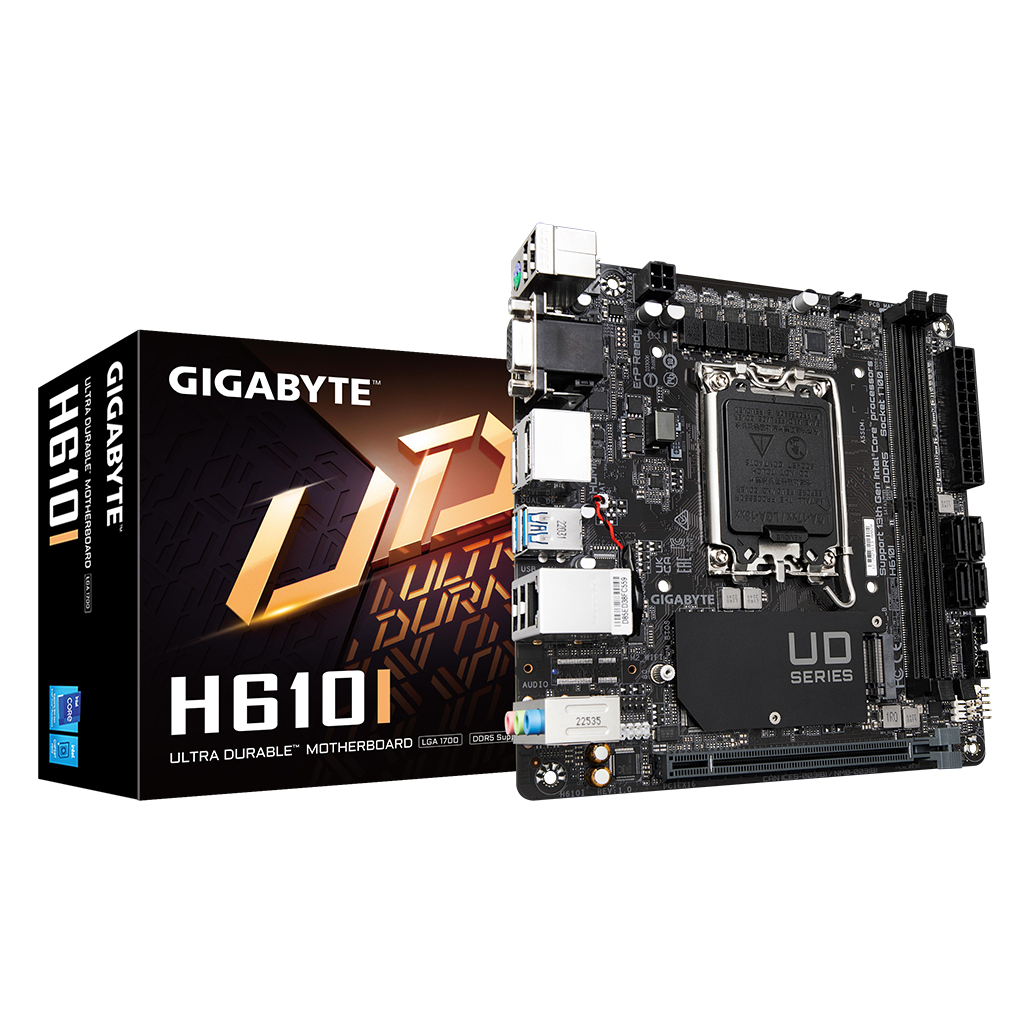 Материнська плата GIGABYTE H610I - зображення 5