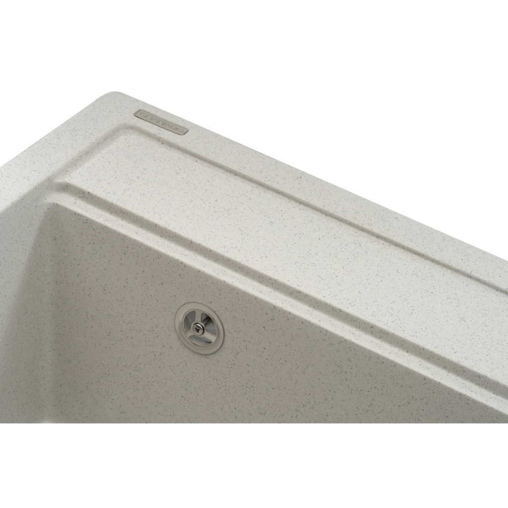 Мийка кухонна GRANADO ARTES gris з сифоном (gr3608) - зображення 4