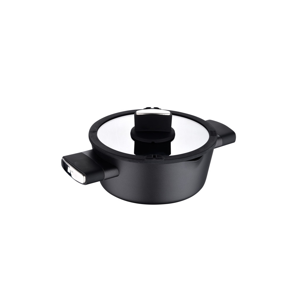 Каструля Bergner Ion, з кришкою 2 л (BG-35800-BK) - зображення 1